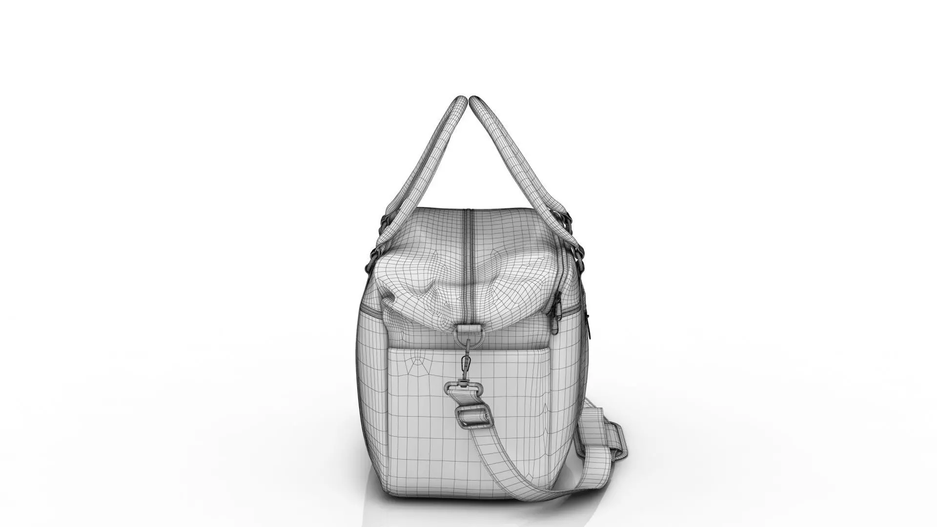 Travel Bag 3D model_8