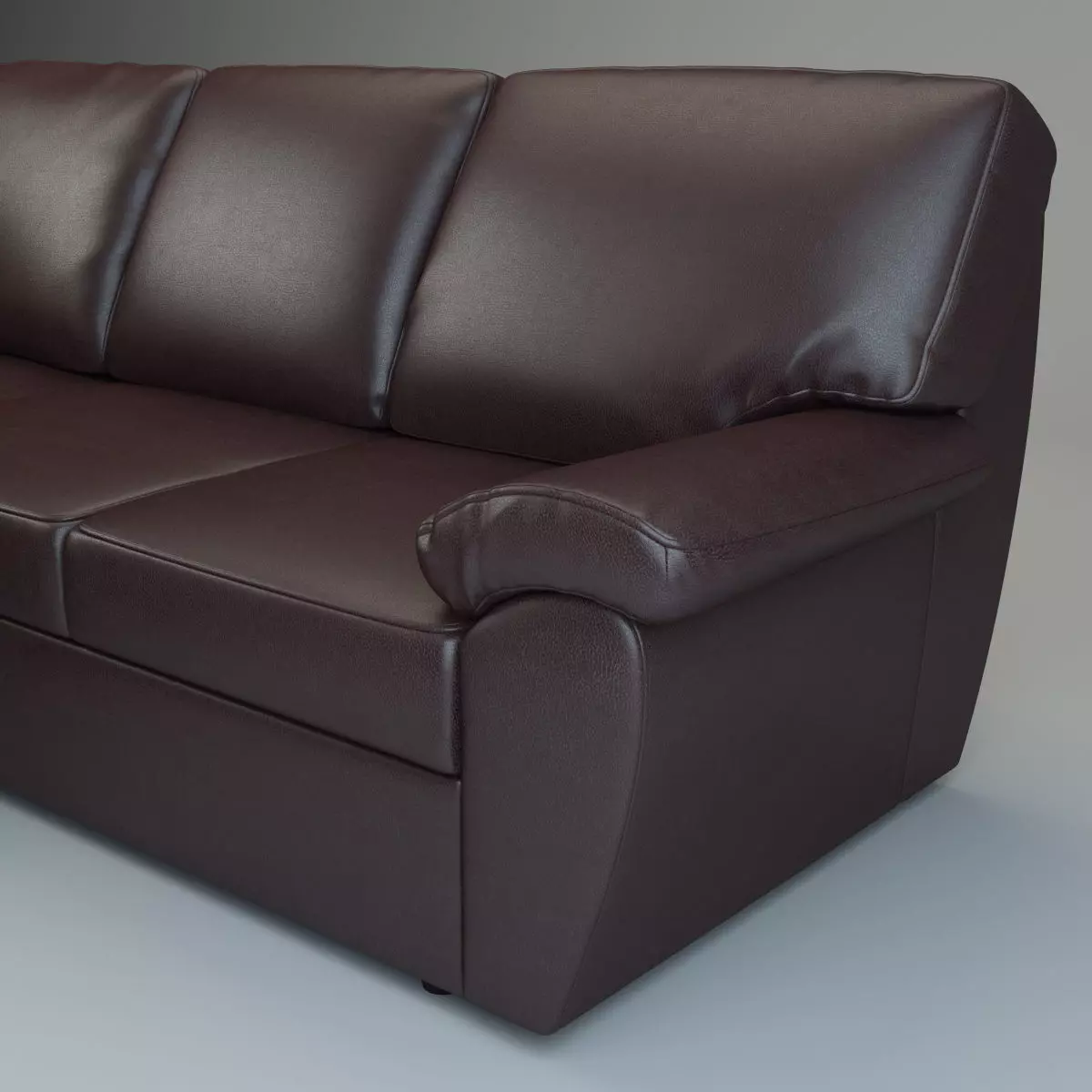 Highly Detailed Realistic Corner Sofa Senator 3D model_7