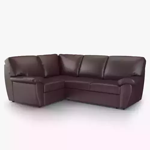 Highly Detailed Realistic Corner Sofa Senator 3D model