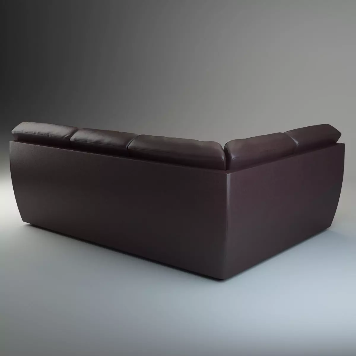 Highly Detailed Realistic Corner Sofa Senator 3D model_4