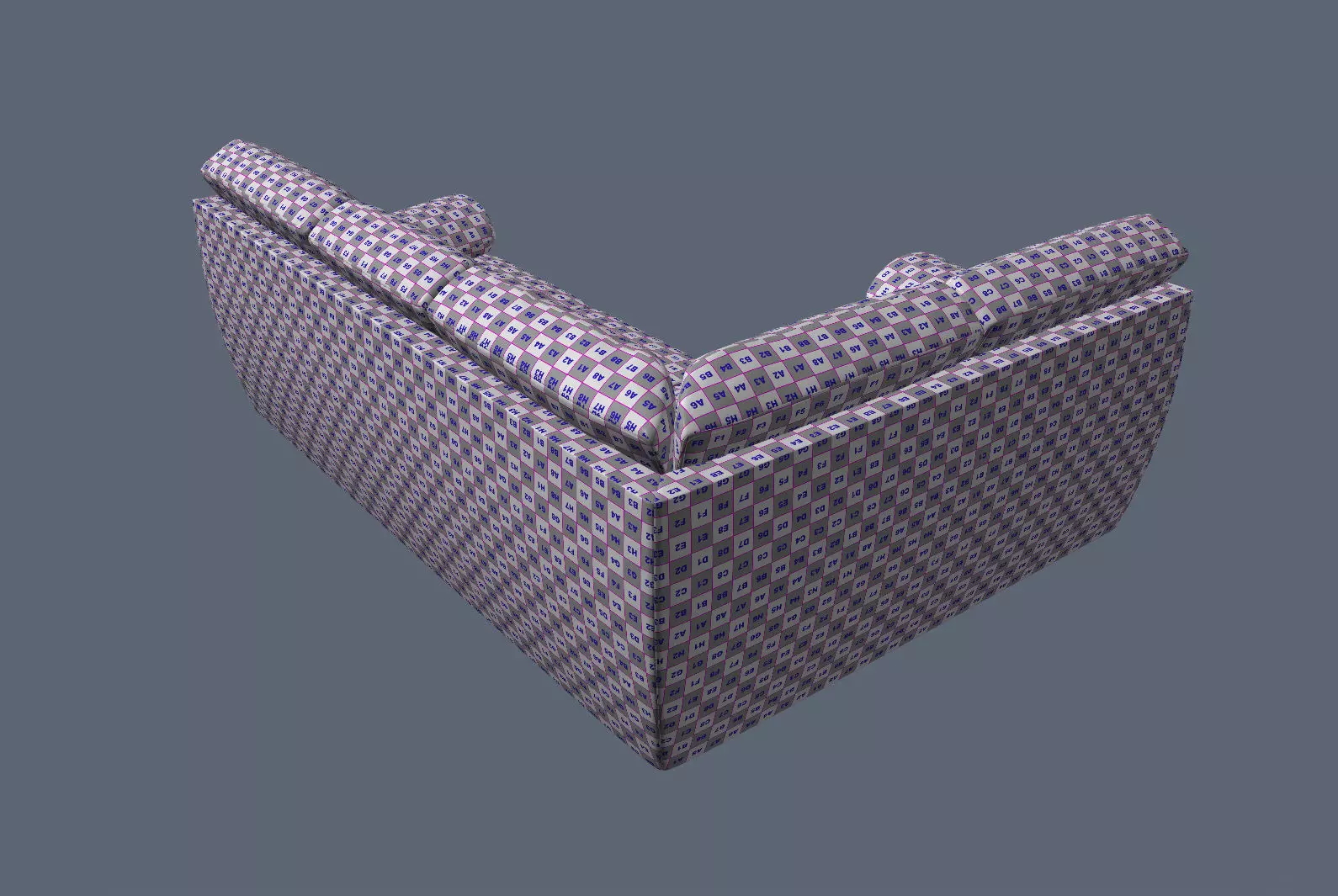 Highly Detailed Realistic Corner Sofa Senator 3D model_16