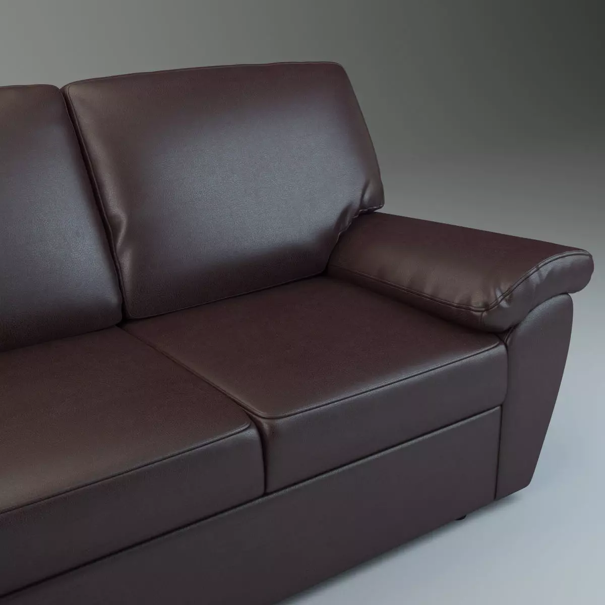 Highly Detailed Realistic Corner Sofa Senator 3D model_8