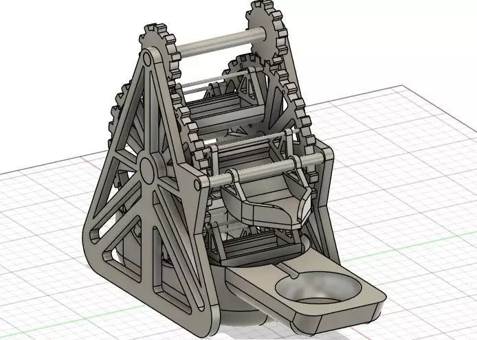 noria mecanica 3D print model