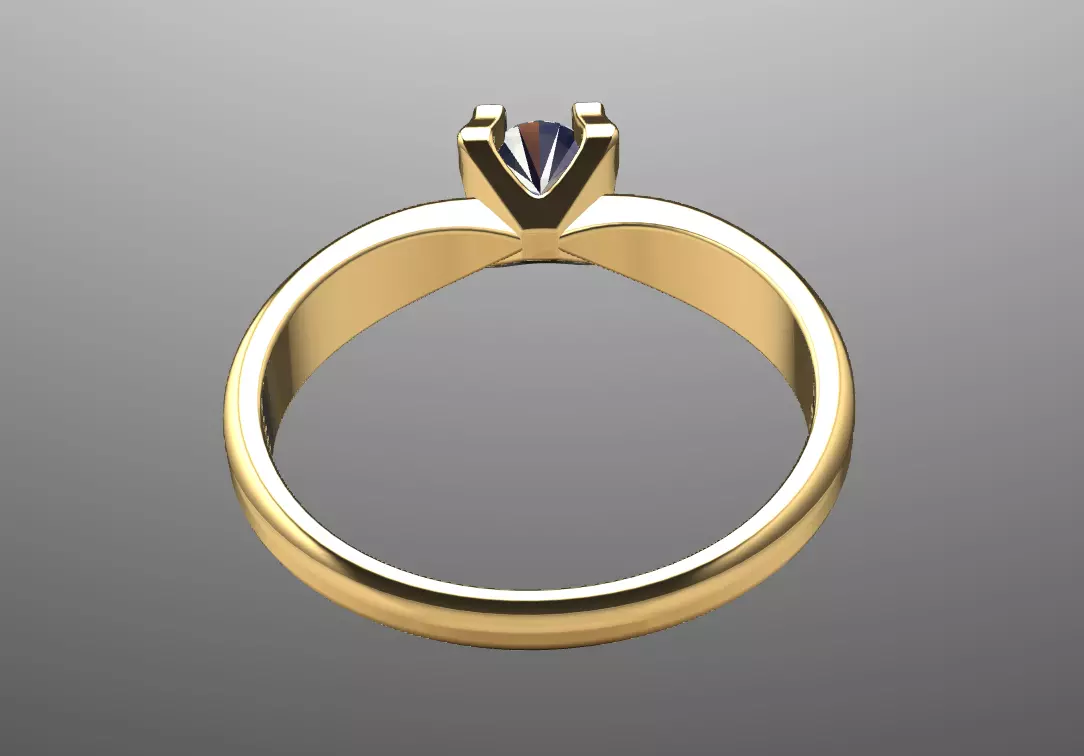 engagement rings 3D print model_8