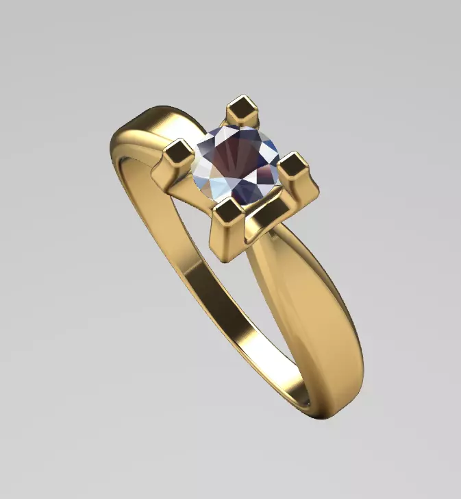 engagement rings 3D print model_10