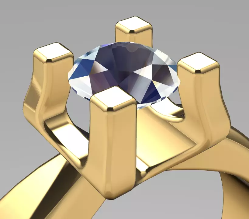 engagement rings 3D print model_11