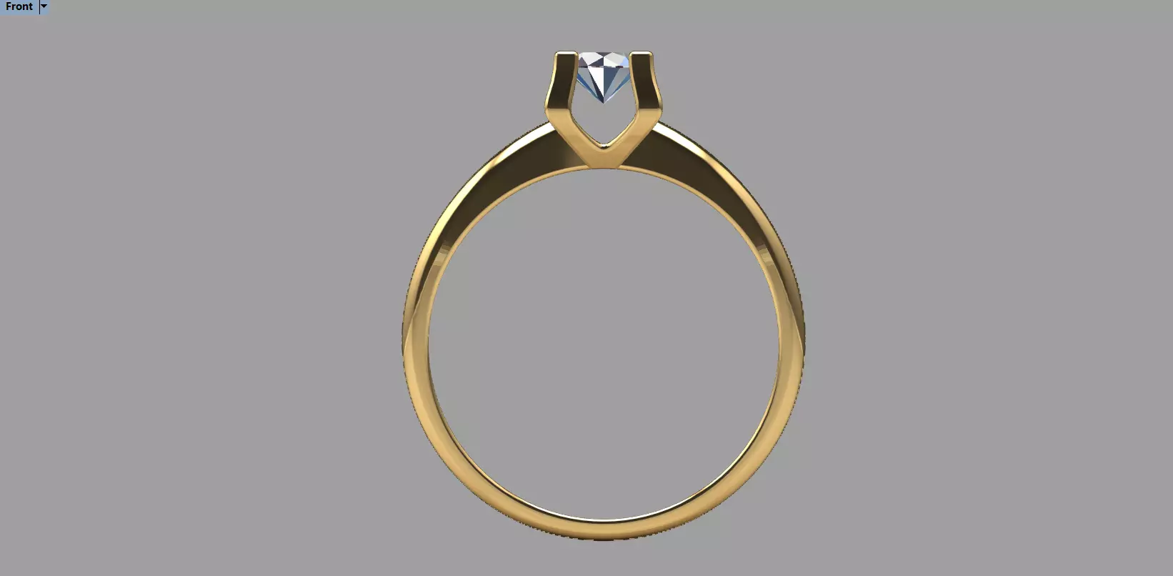 engagement rings 3D print model_7