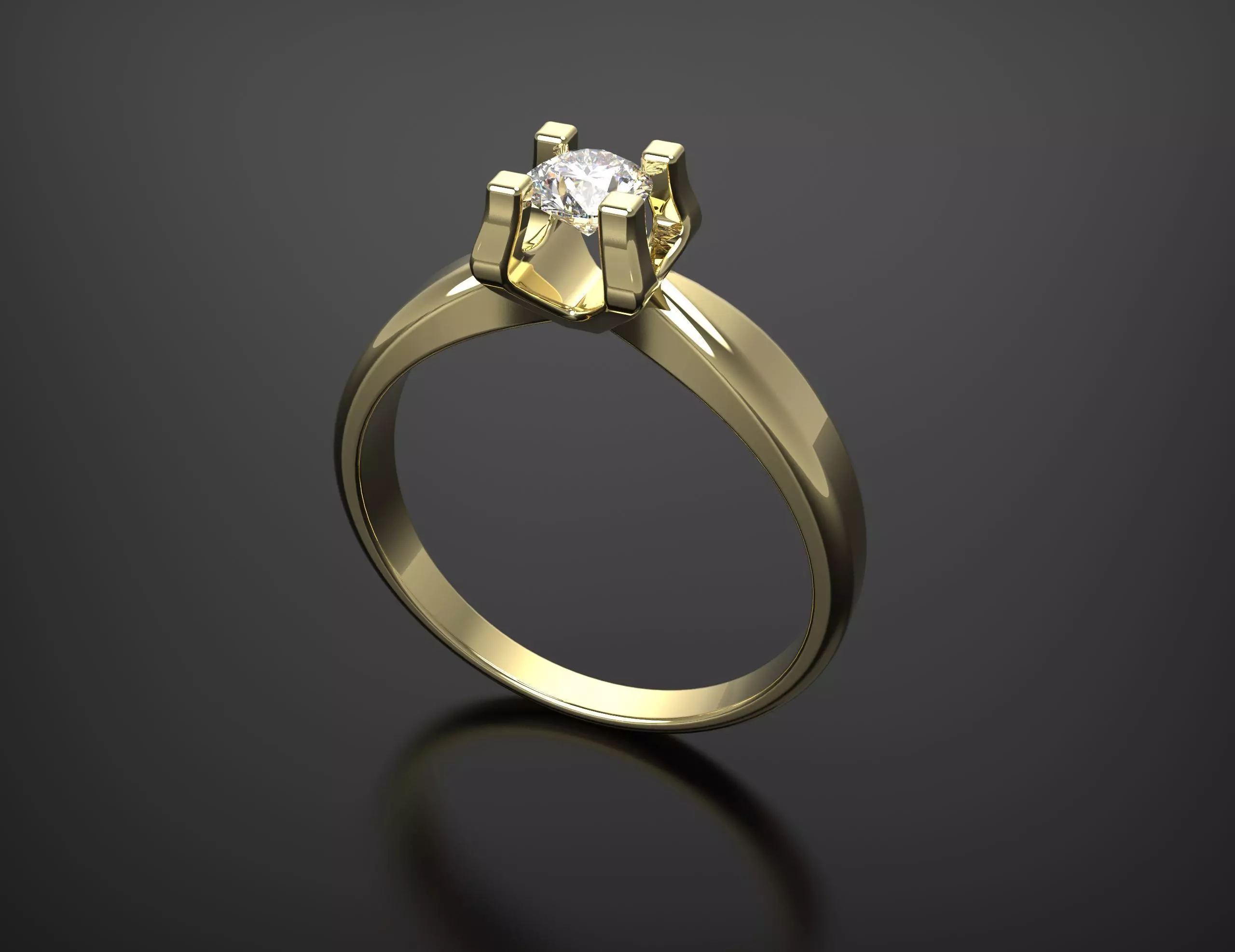 engagement rings 3D print model_0