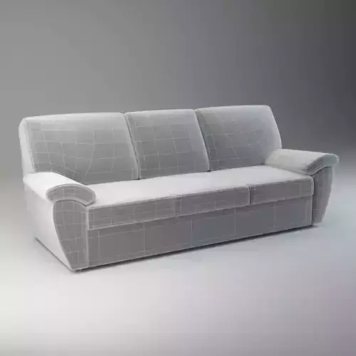Straight Sofa Senator - Basic Model 3D model