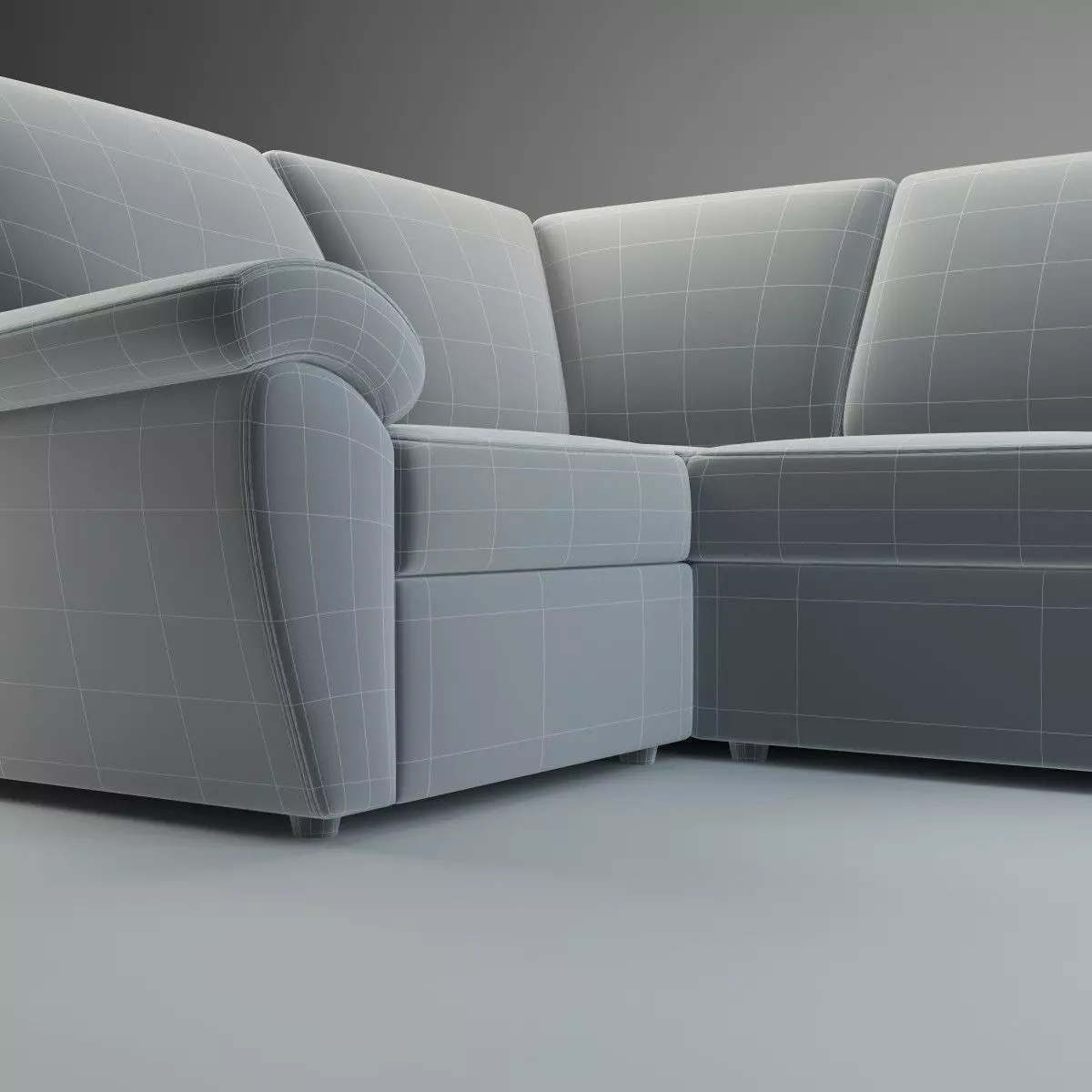 Corner Sofa Senator - Basic Model 3D model_4