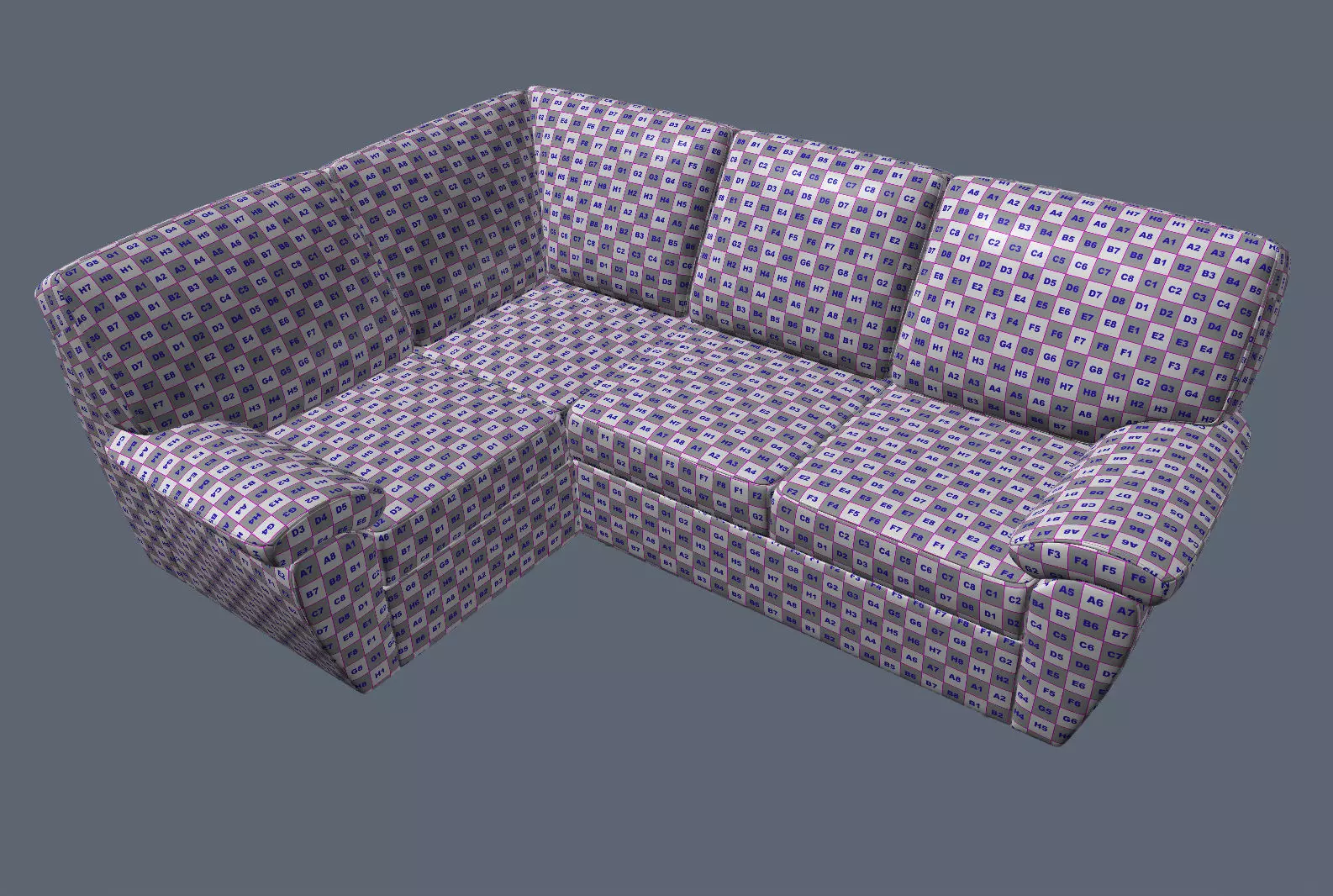 Corner Sofa Senator - Basic Model 3D model_9