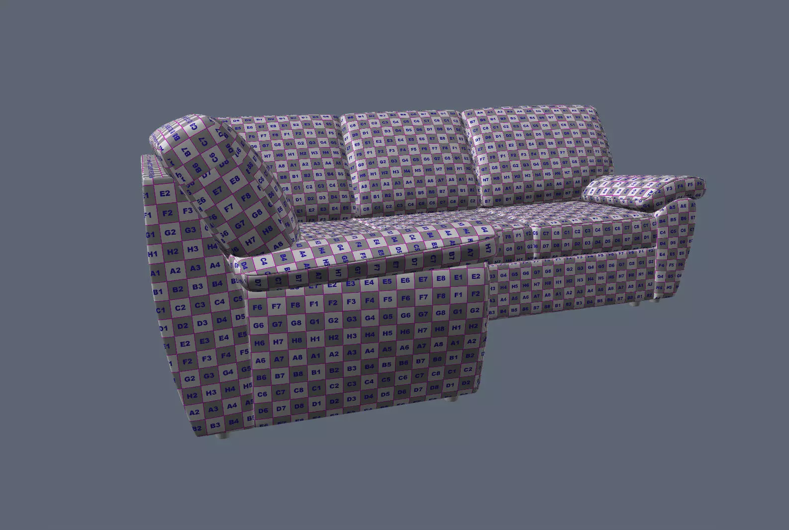 Corner Sofa Senator - Basic Model 3D model_10