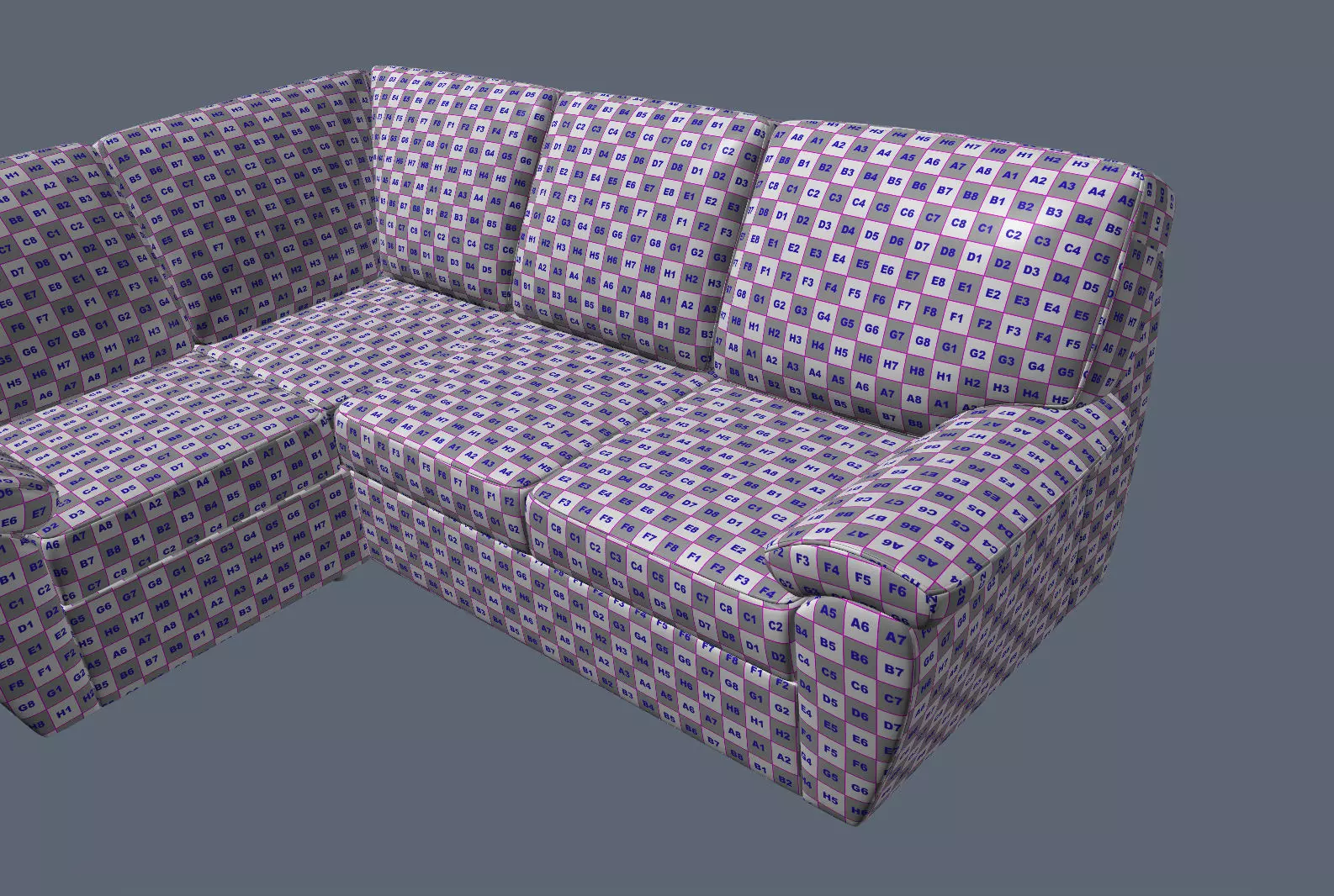Corner Sofa Senator - Basic Model 3D model_14