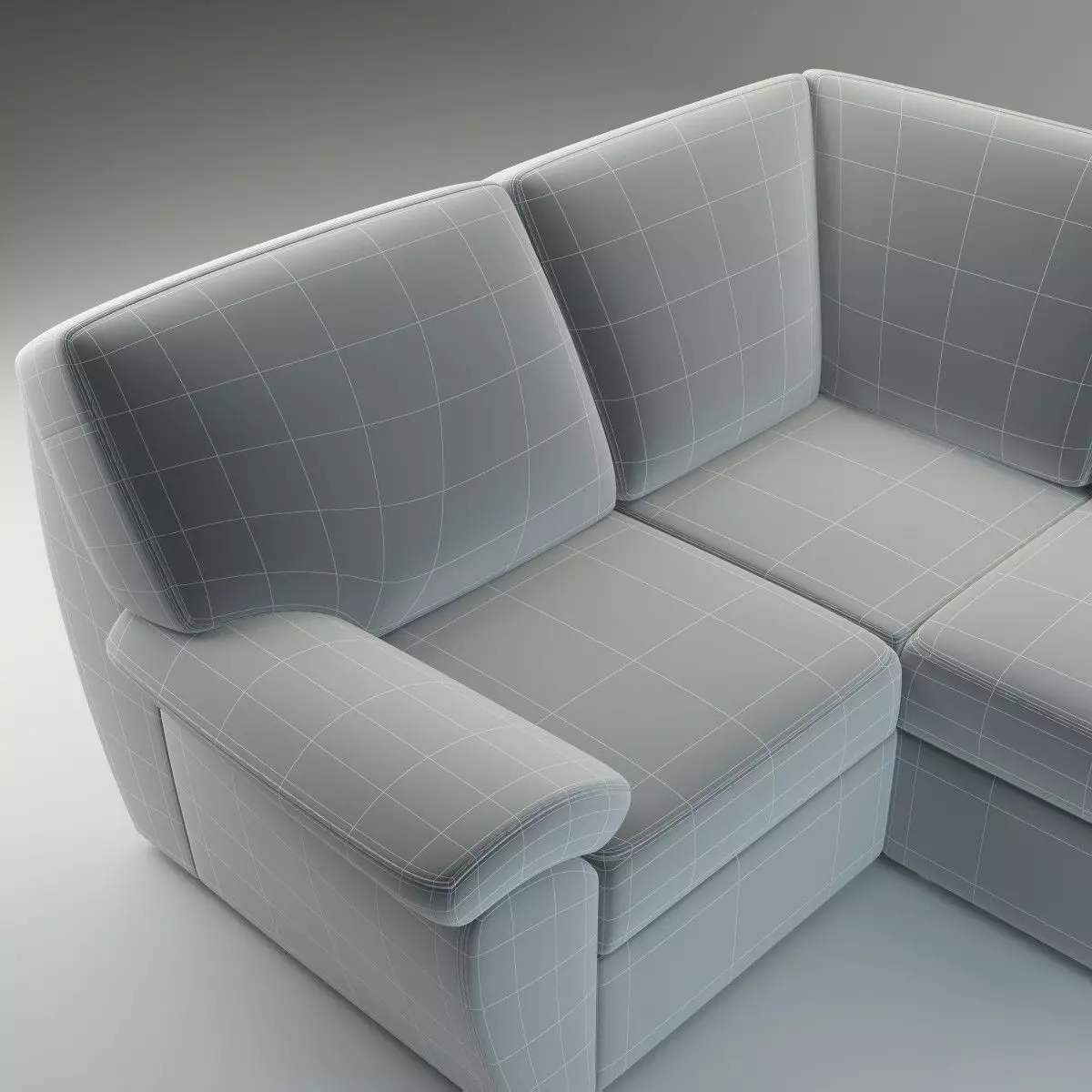 Corner Sofa Senator - Basic Model 3D model_5