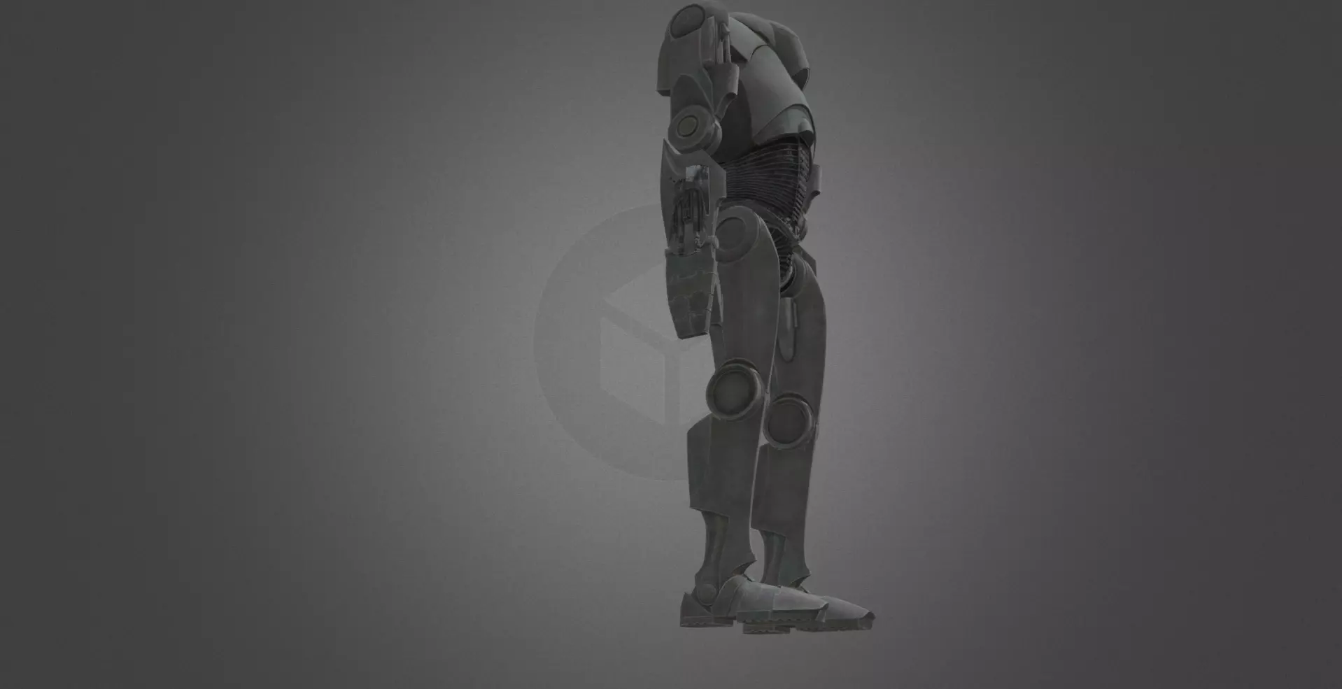 B2 Battle Droid 3D model_7