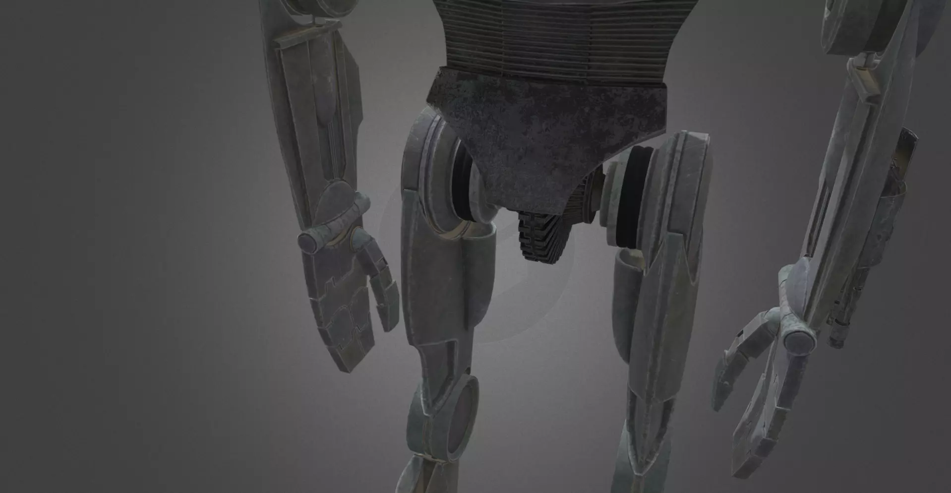 B2 Battle Droid 3D model_10