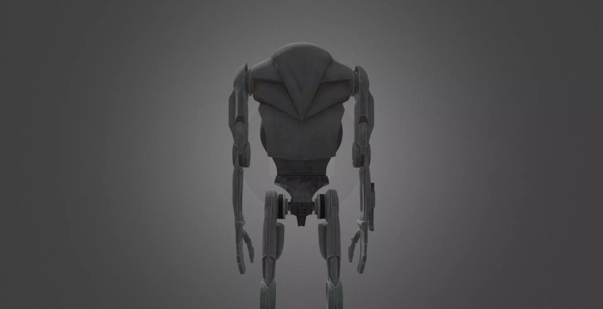 B2 Battle Droid 3D model_5