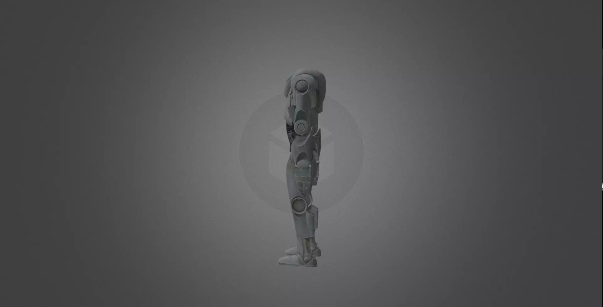 B2 Battle Droid 3D model_2