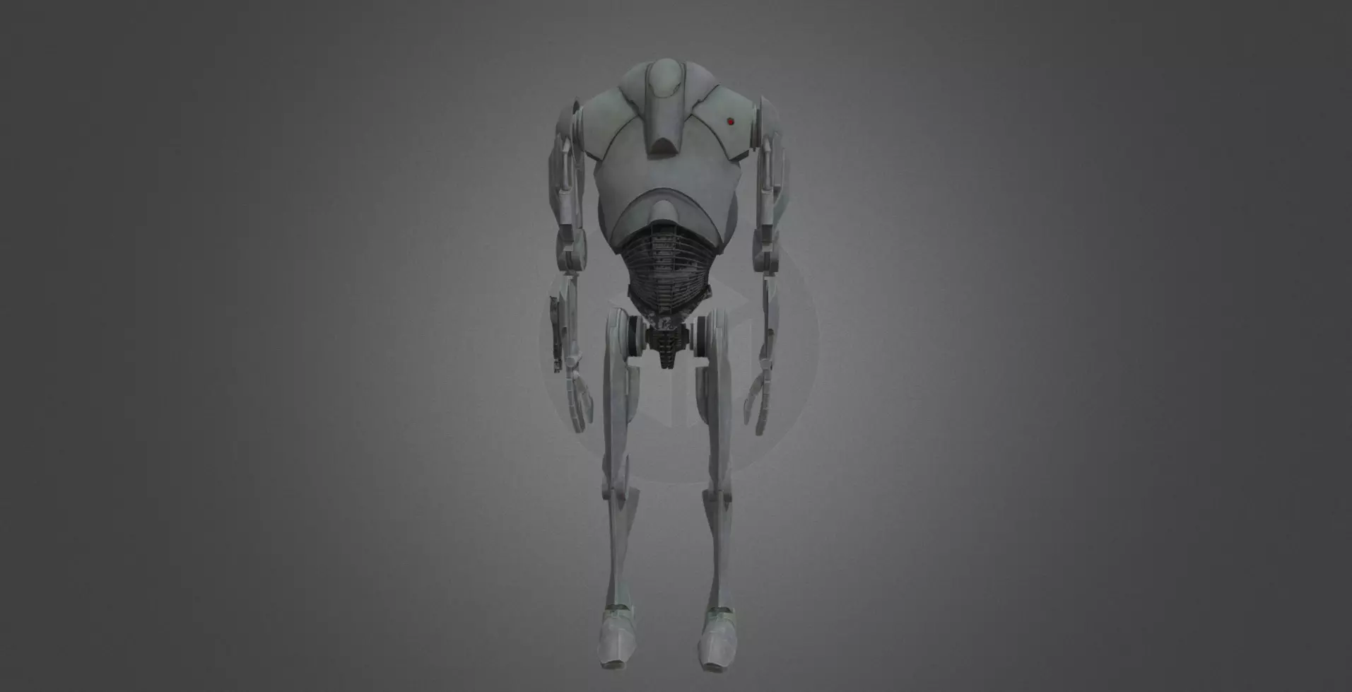 B2 Battle Droid 3D model_0