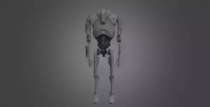 B2 Battle Droid 3D model