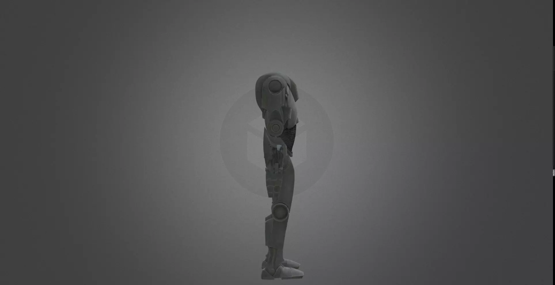 B2 Battle Droid 3D model_6