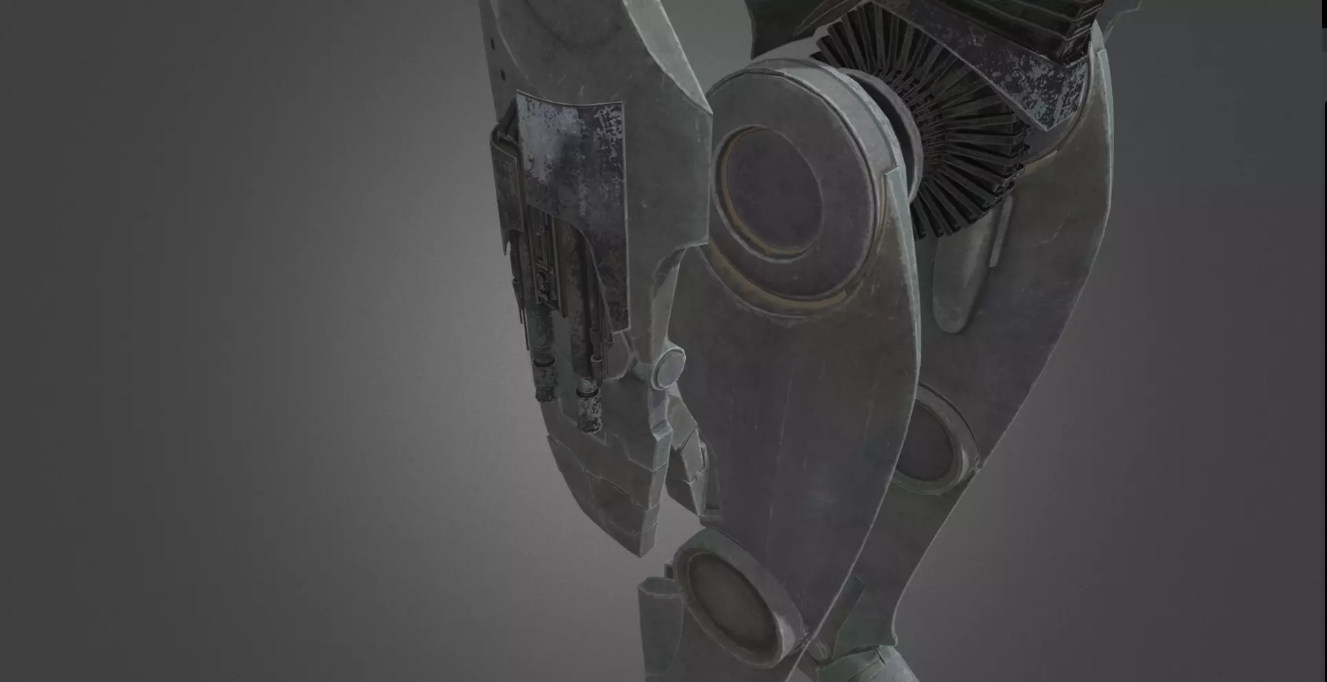 B2 Battle Droid 3D model_12