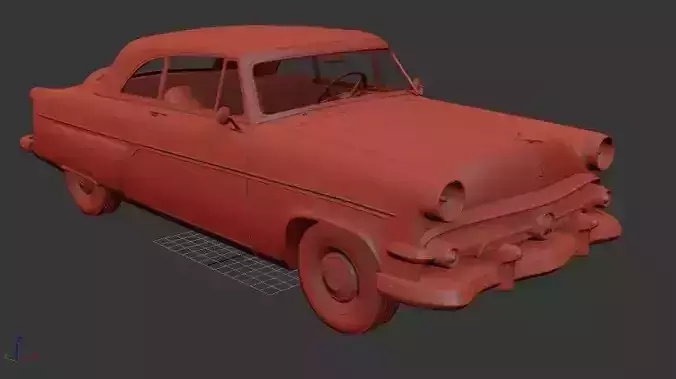 F Crestline 76B Sunliner 1954