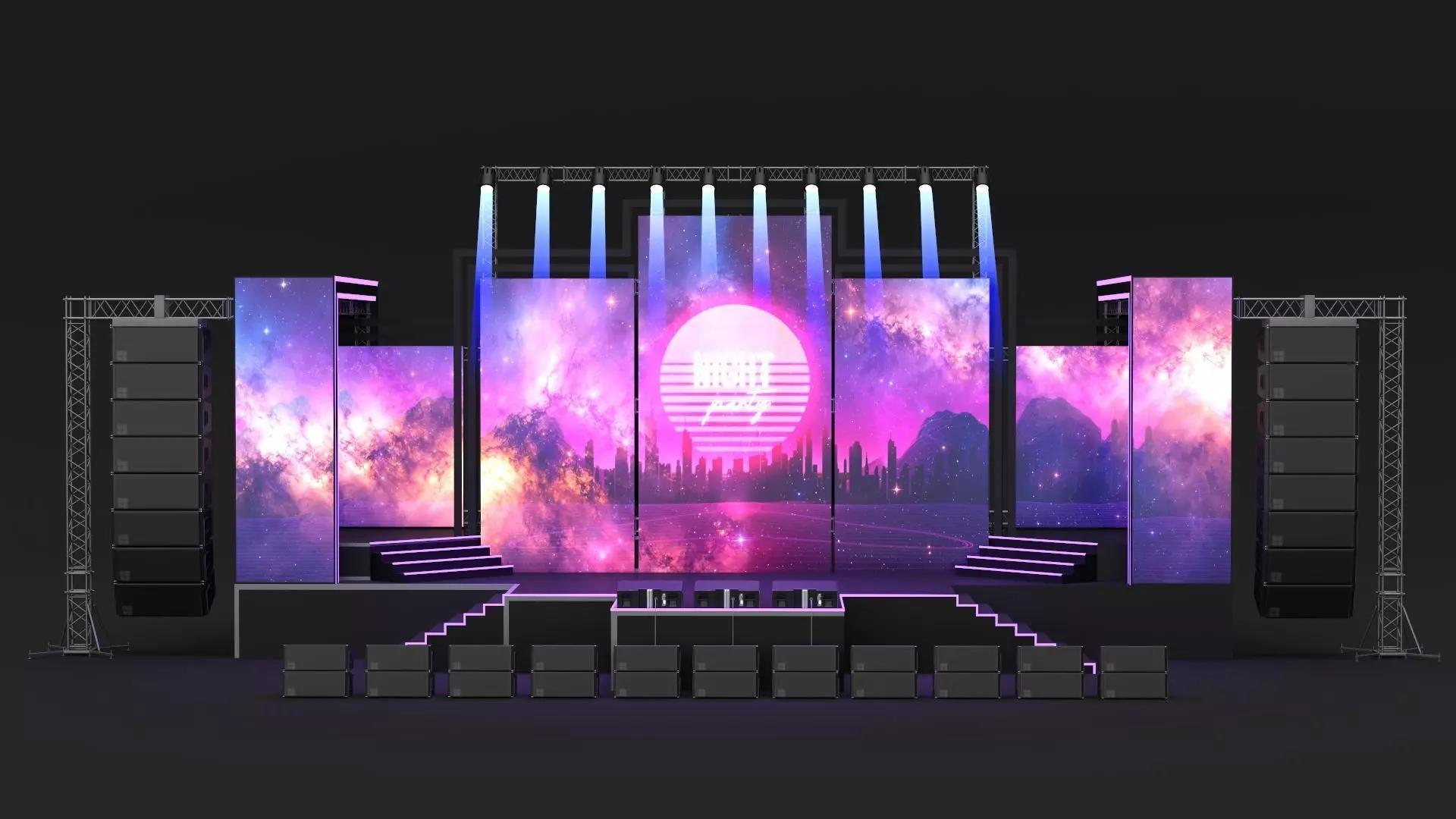 Concert Stage 10 3D model_17