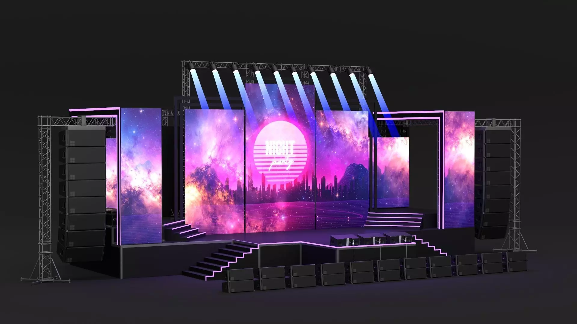Concert Stage 10 3D model_18