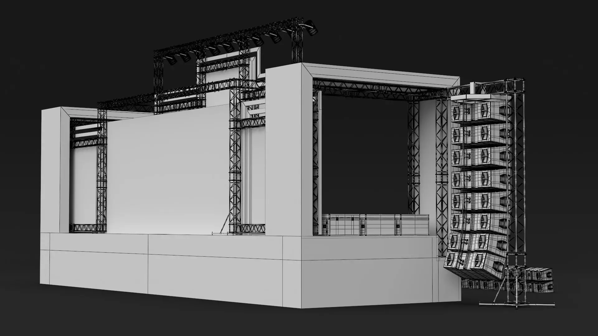Concert Stage 10 3D model_10