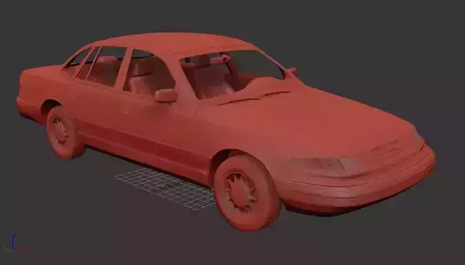 F Crown Victoria Mk1 1995 3D print model