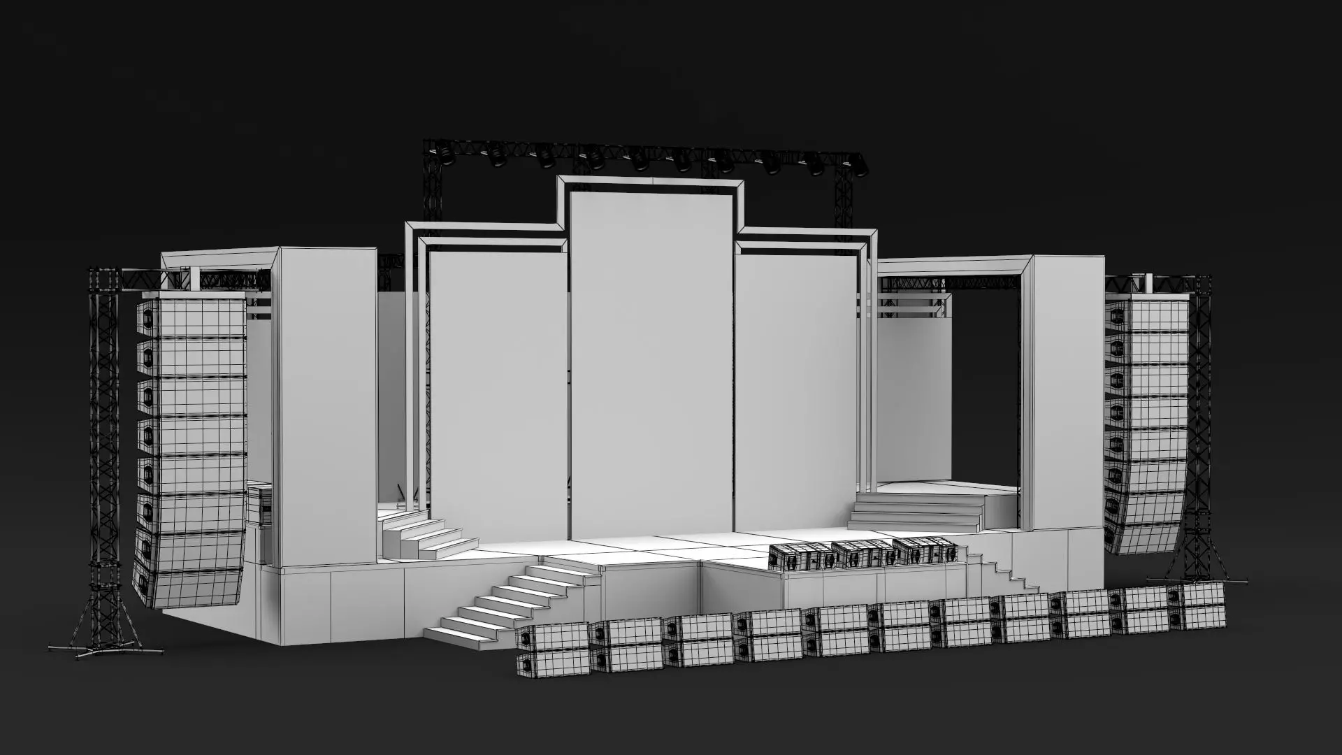 Concert Stage 11 3D model_21