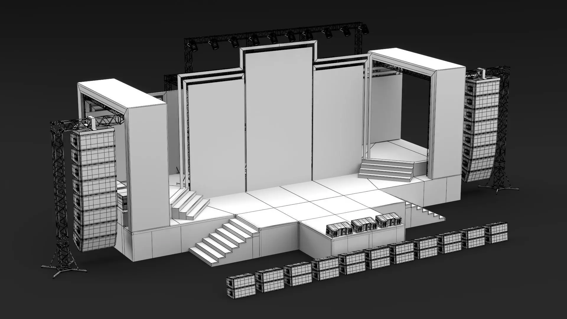 Concert Stage 11 3D model_24
