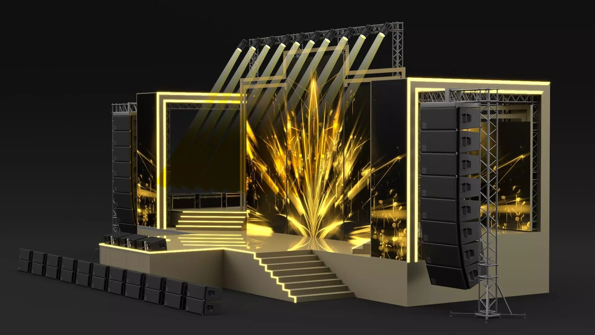 Concert Stage 11 3D model_18