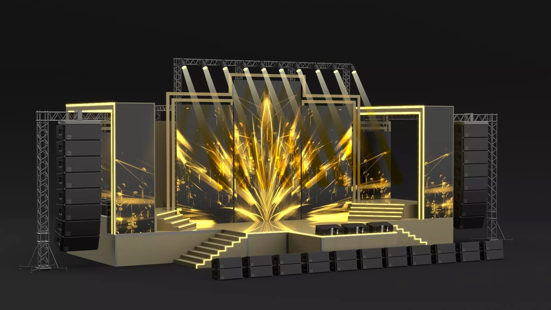 Concert Stage 11 3D model_17