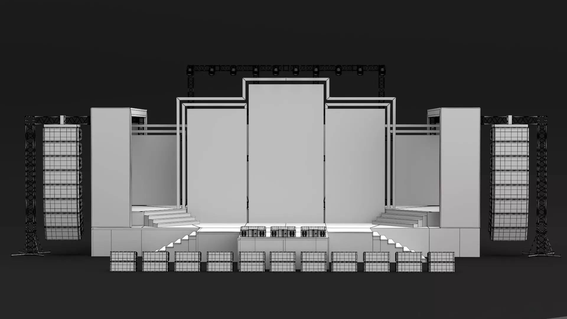 Concert Stage 11 3D model_23