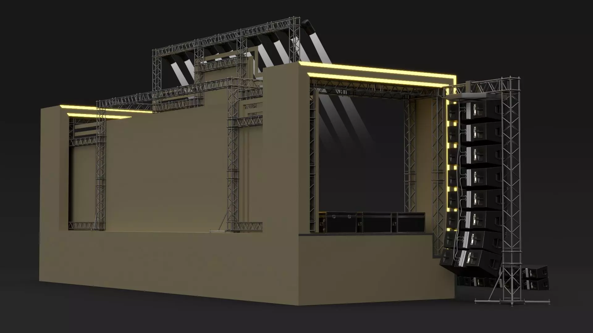 Concert Stage 11 3D model_19