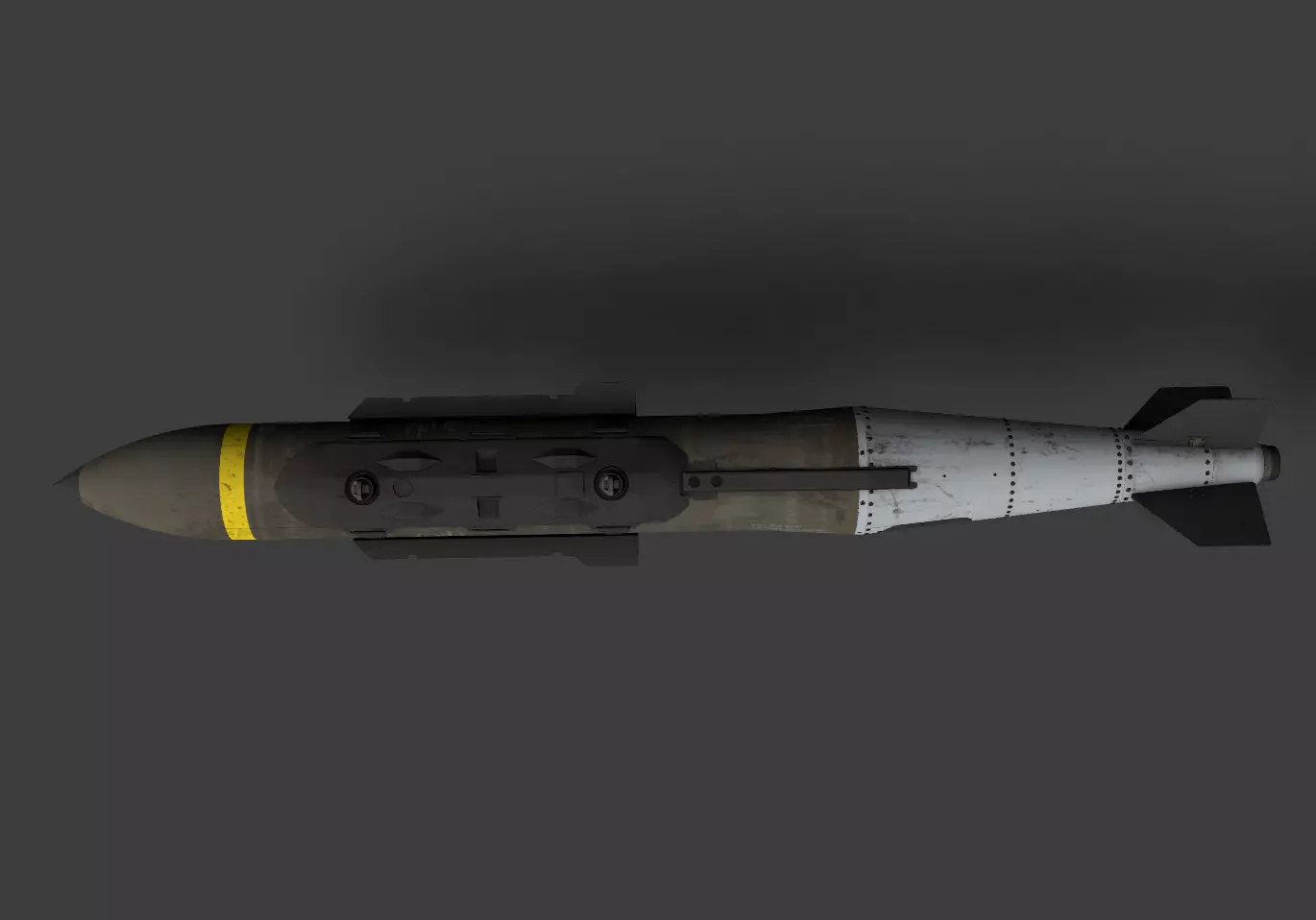 JDAM Missile Low-poly 3D model_1