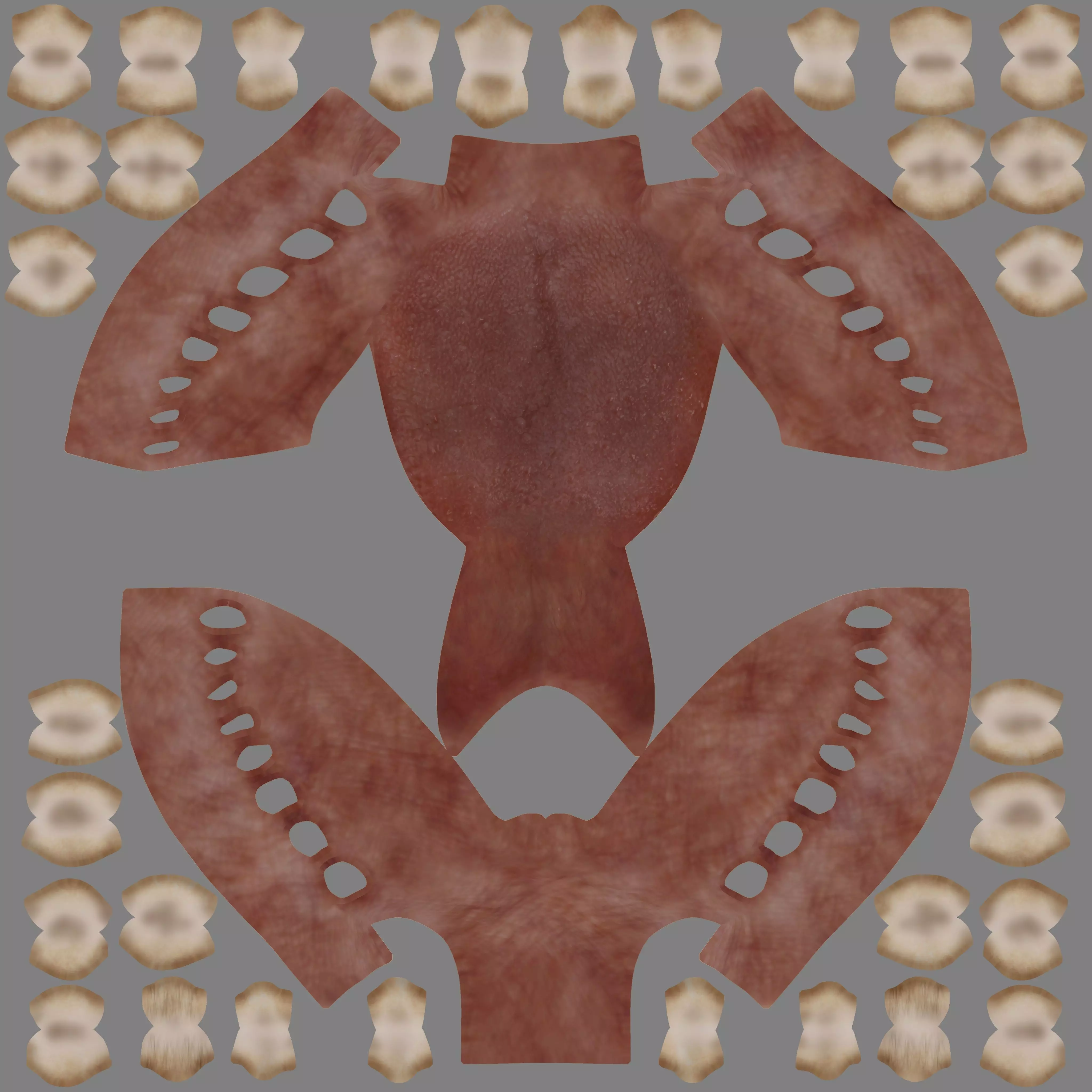 Fierce Orc Warrior 3D model_33