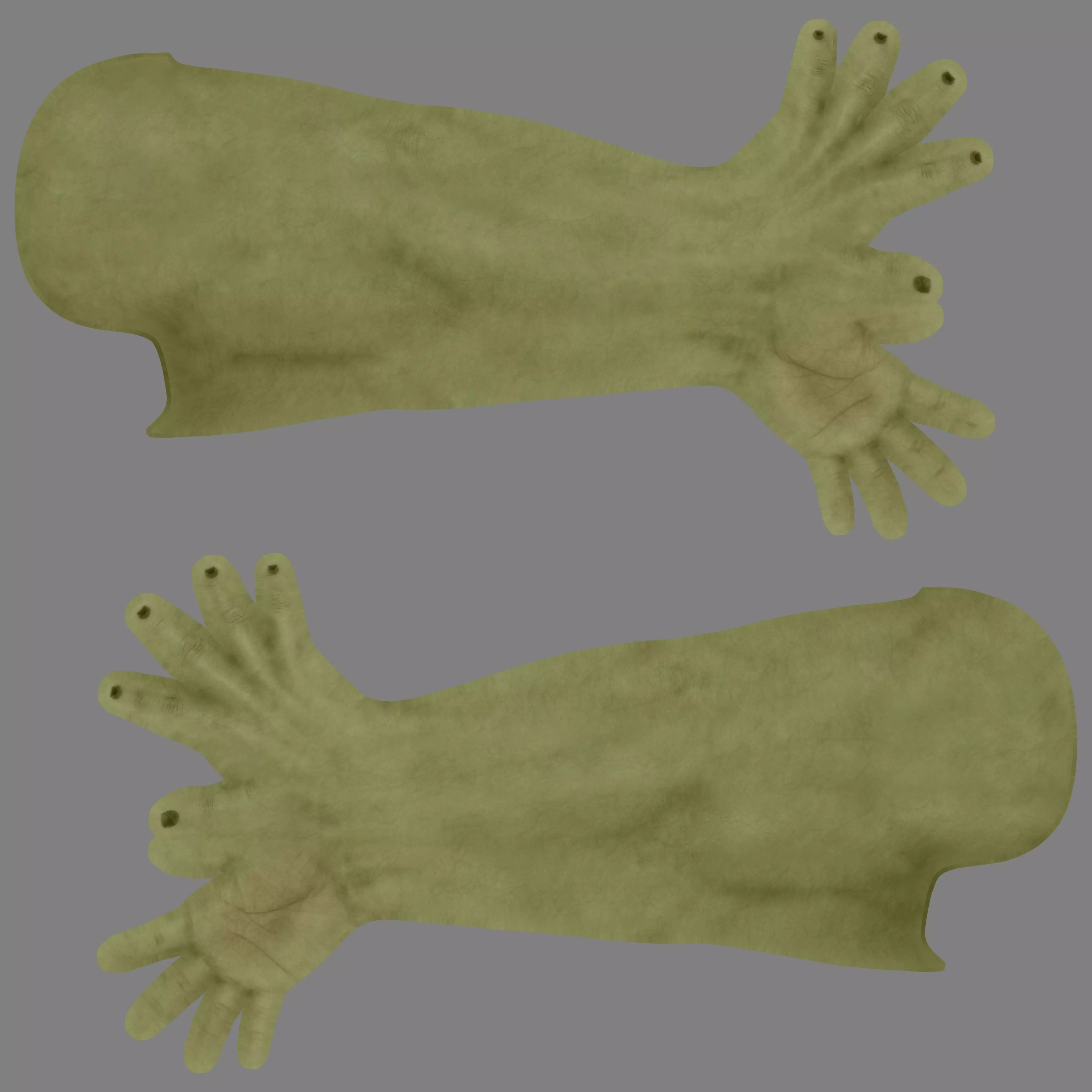 Fierce Orc Warrior 3D model_27