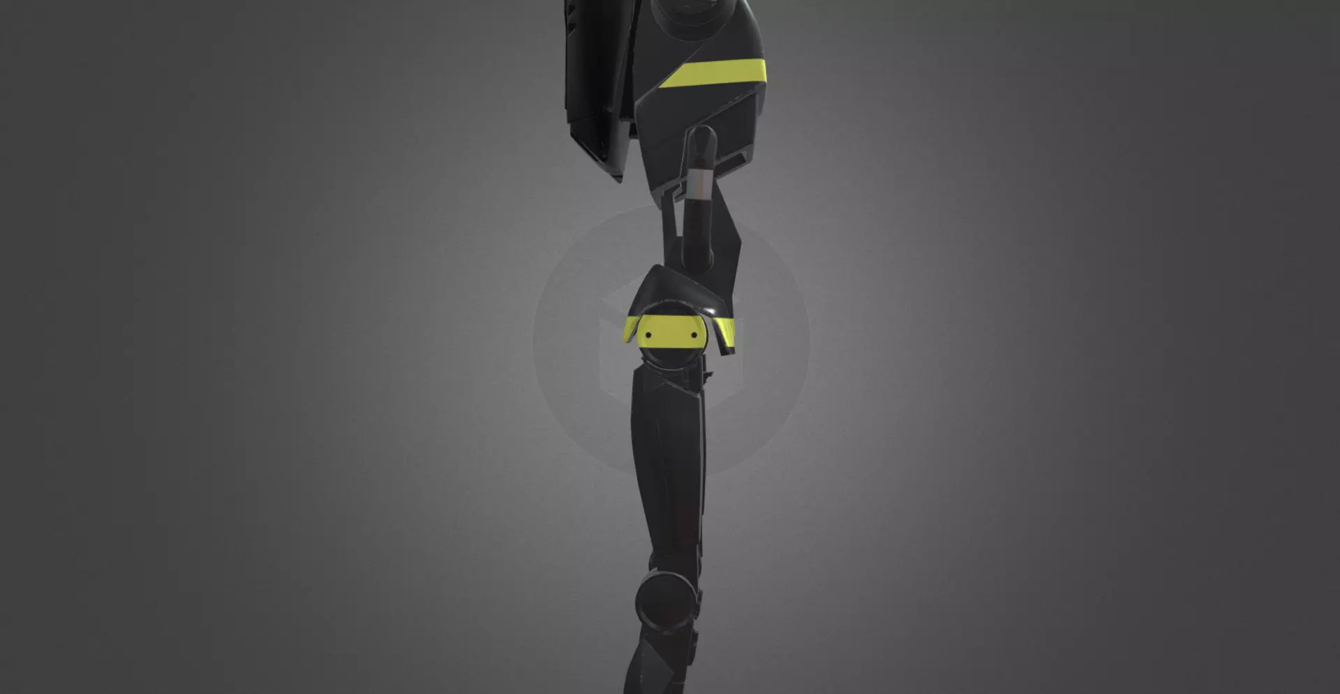 B1 Battle Droid Firefighter 3D model_11
