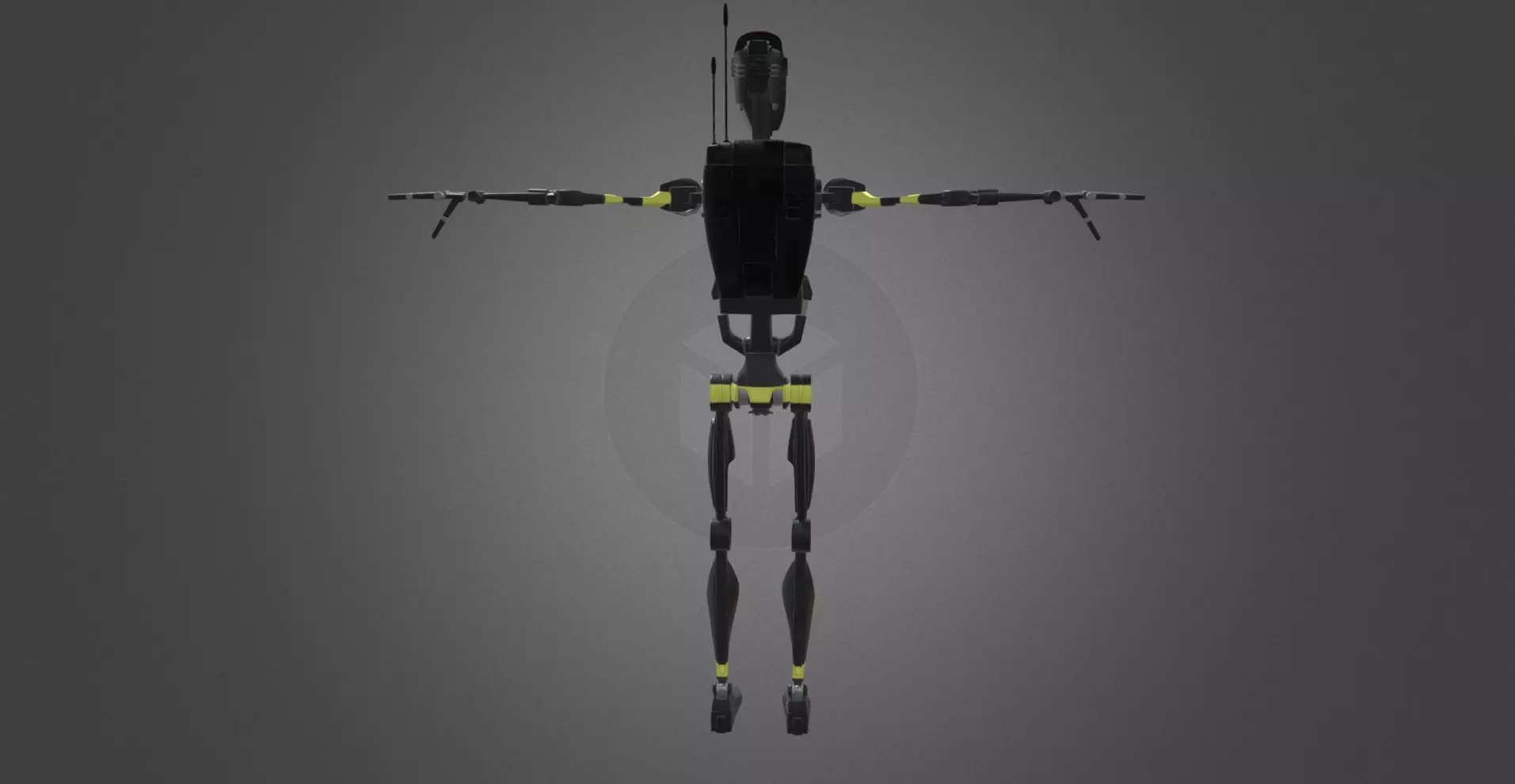 B1 Battle Droid Firefighter 3D model_2