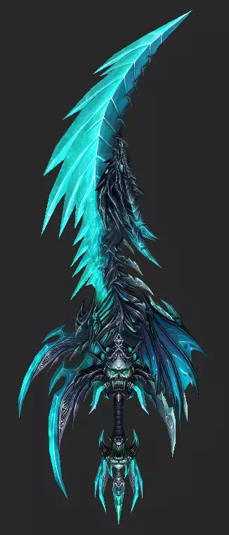 Pack With 30 Fantasy Swords - Part 14 Low-poly 3D model_25