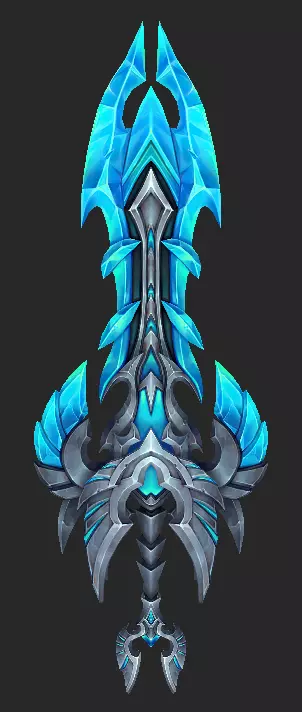 Pack With 30 Fantasy Swords - Part 14 Low-poly 3D model_6