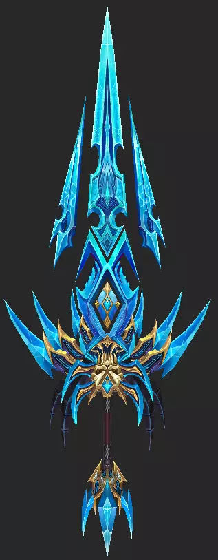 Pack With 30 Fantasy Swords - Part 14 Low-poly 3D model_30