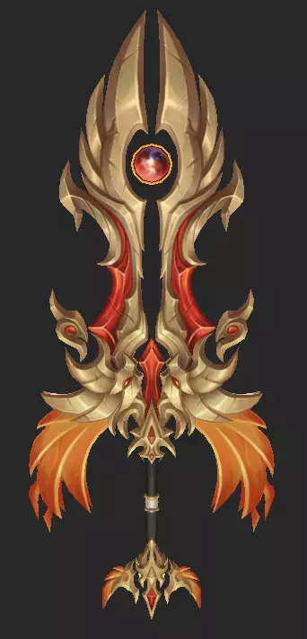 Pack With 30 Fantasy Swords - Part 14 Low-poly 3D model_8