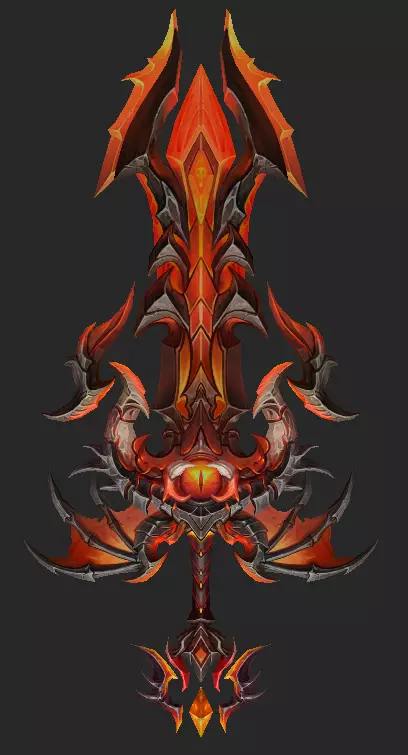 Pack With 30 Fantasy Swords - Part 14 Low-poly 3D model_10