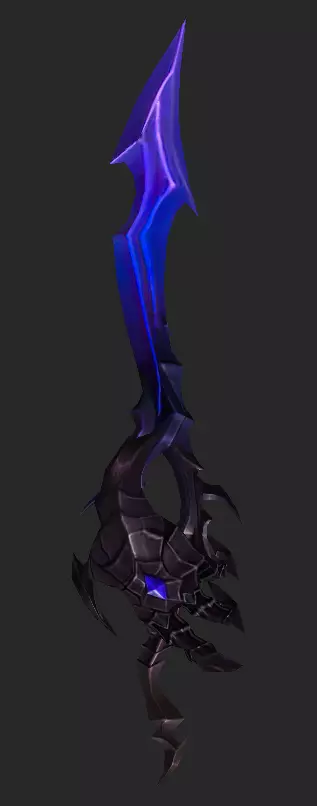 Pack With 30 Fantasy Swords - Part 13 Low-poly 3D model_24