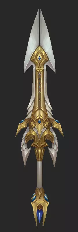 Pack With 30 Fantasy Swords - Part 13 Low-poly 3D model_29