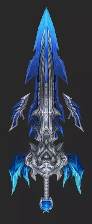 Pack With 30 Fantasy Swords - Part 13 Low-poly 3D model_3